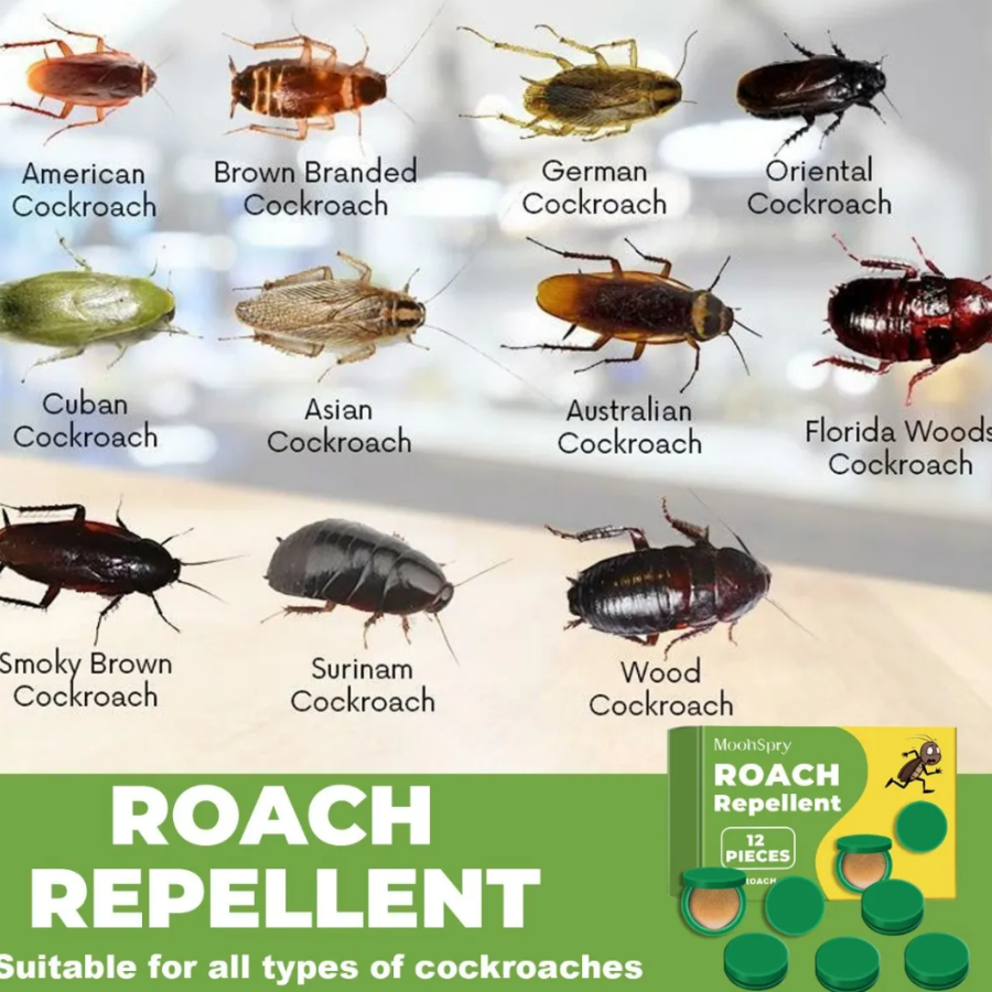 Repelente De Cucarachas 12 comprimidos